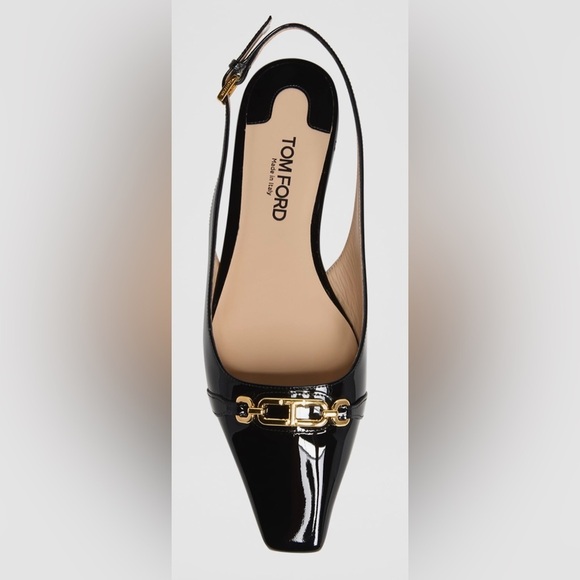 TOM FORD
Black Patent Leather Slingback Flats
Women’s US 8 - Picture 1 of 14